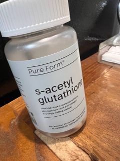 Pure Form® S-Acetyl Glutathione | 90-Day Supply | 90 Capsules
