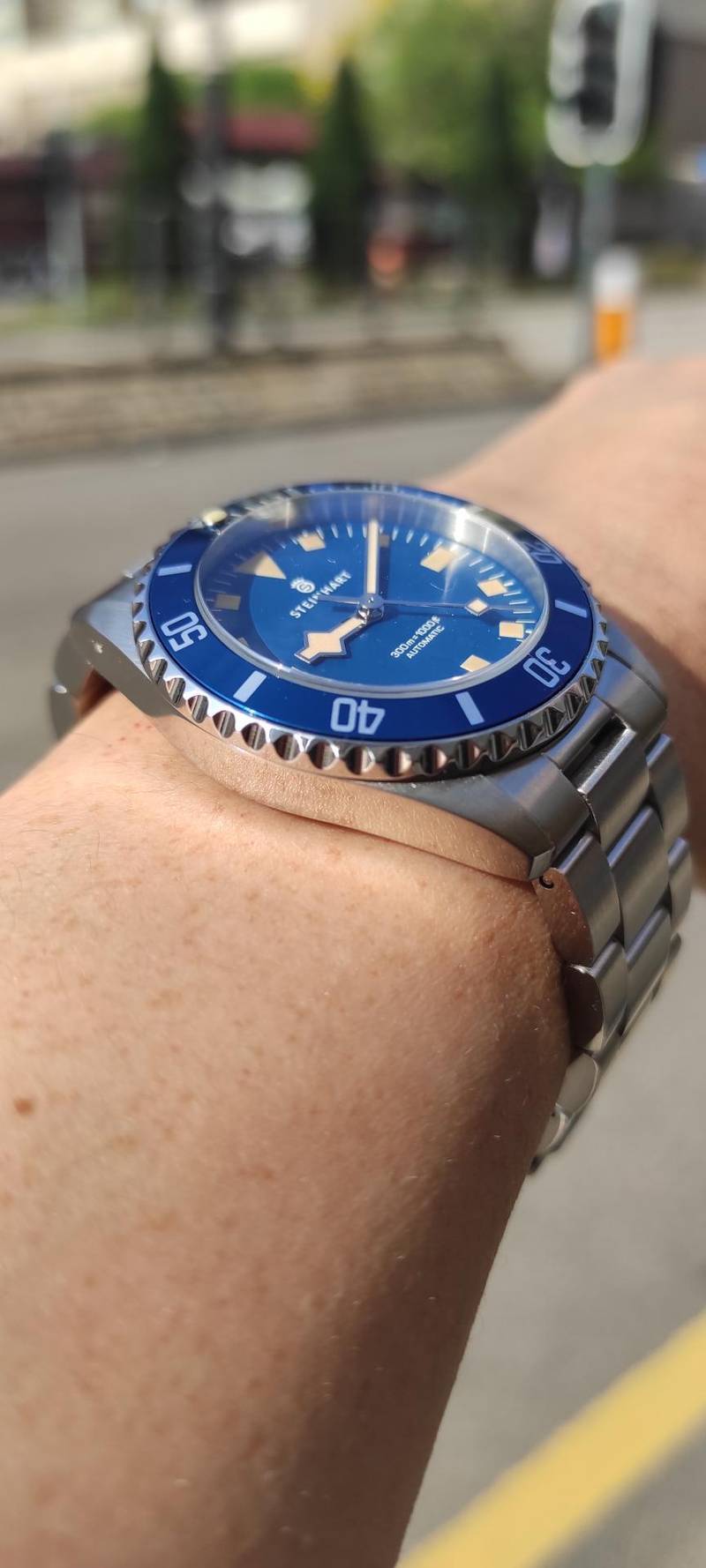 ブランド通販 Blue Marine 39 Ocean Steinhart - Exclusive Gnomon 時計