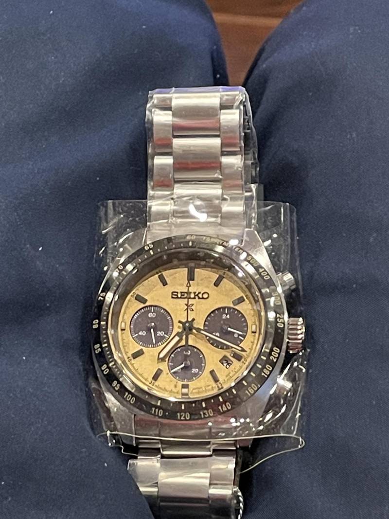 Seiko Prospex Speedtimer Chronograph Gold Ref. SBDL089 Seiko Prospex Speedtimer Chronograph Gold Ref. SBDL089