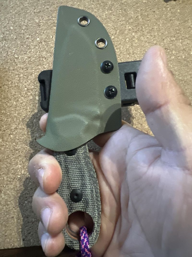 Beaver | Nitro-V | Micarta+ Orange G10 | 1078A2 – Kizer