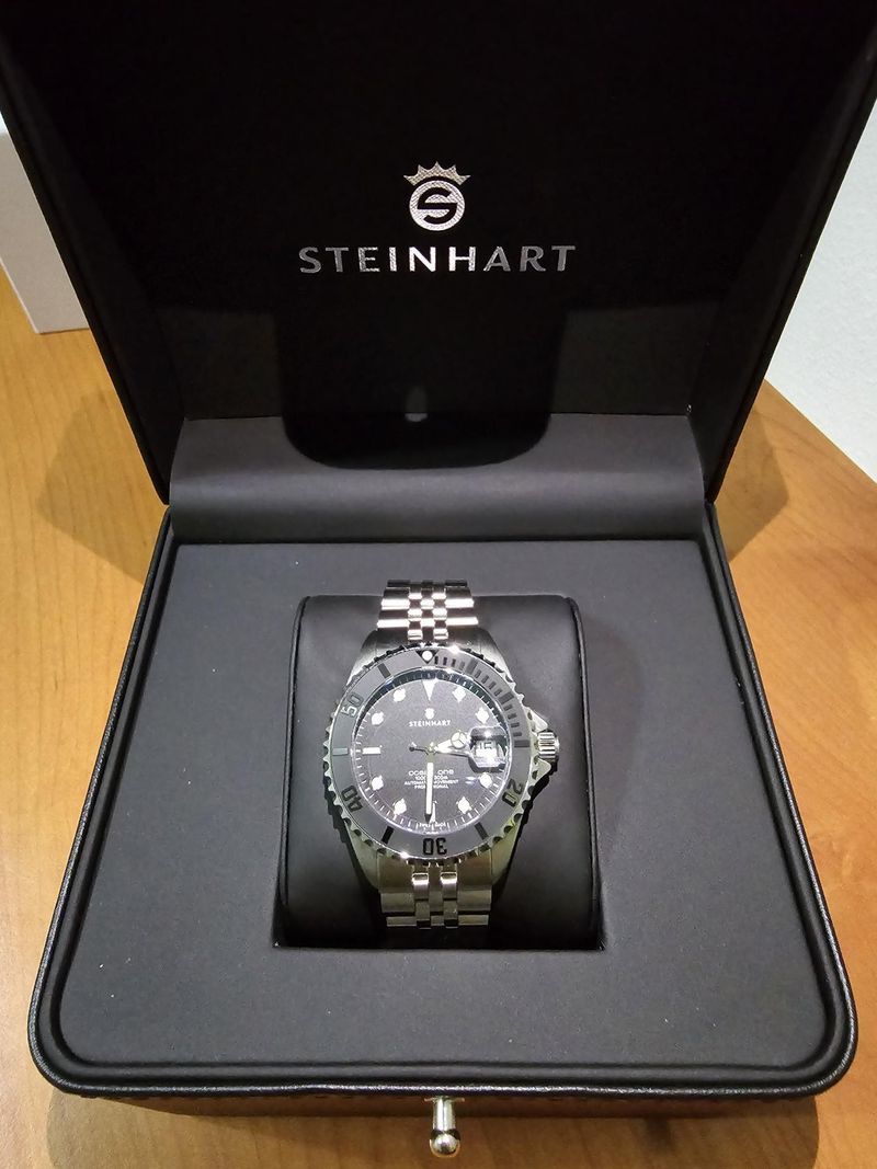 Steinhart Ocean 39 Black Ceramic for Gnomon
