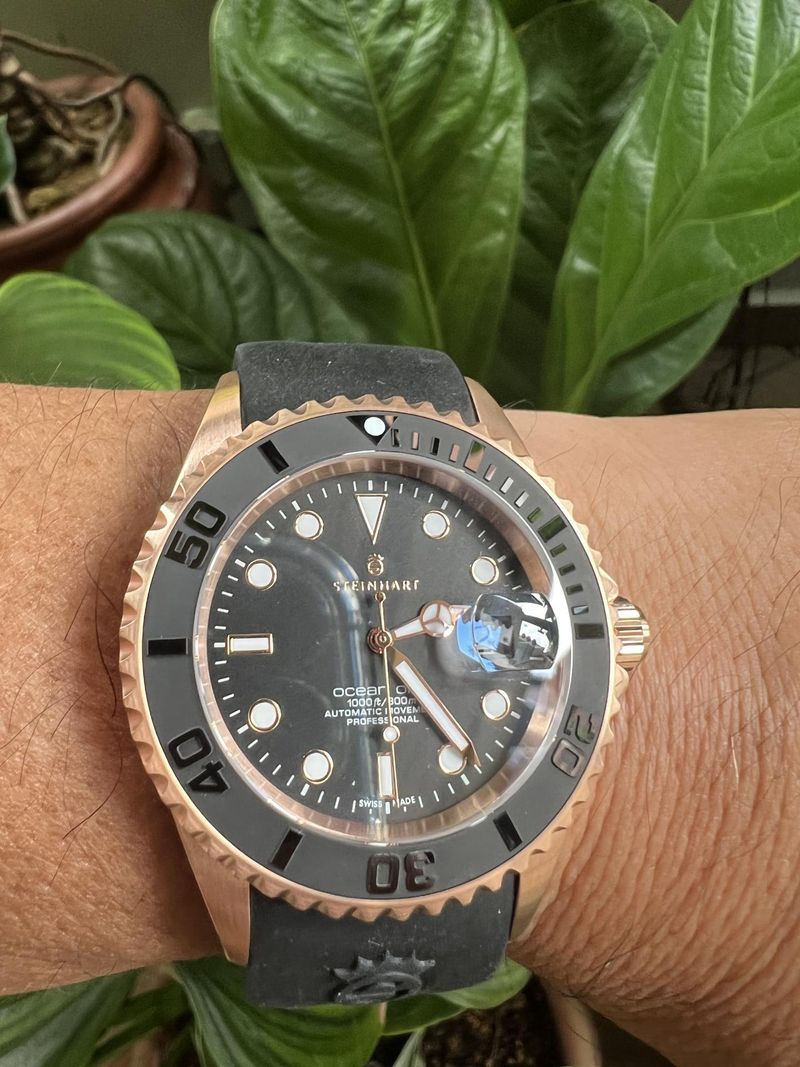 Steinhart Ocean One Pink Gold Ceramic