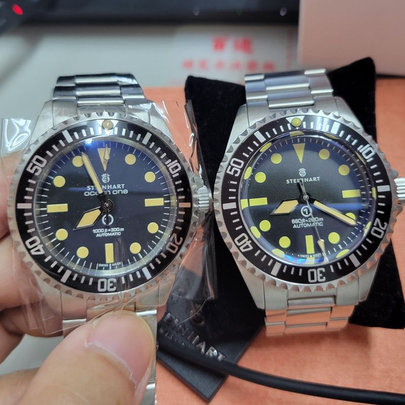 希少 スタインハート MK1 VINTAGE MILITARY OCEANONE STEINHART Ocean One vintage Military | Diver Watch 30 ATM