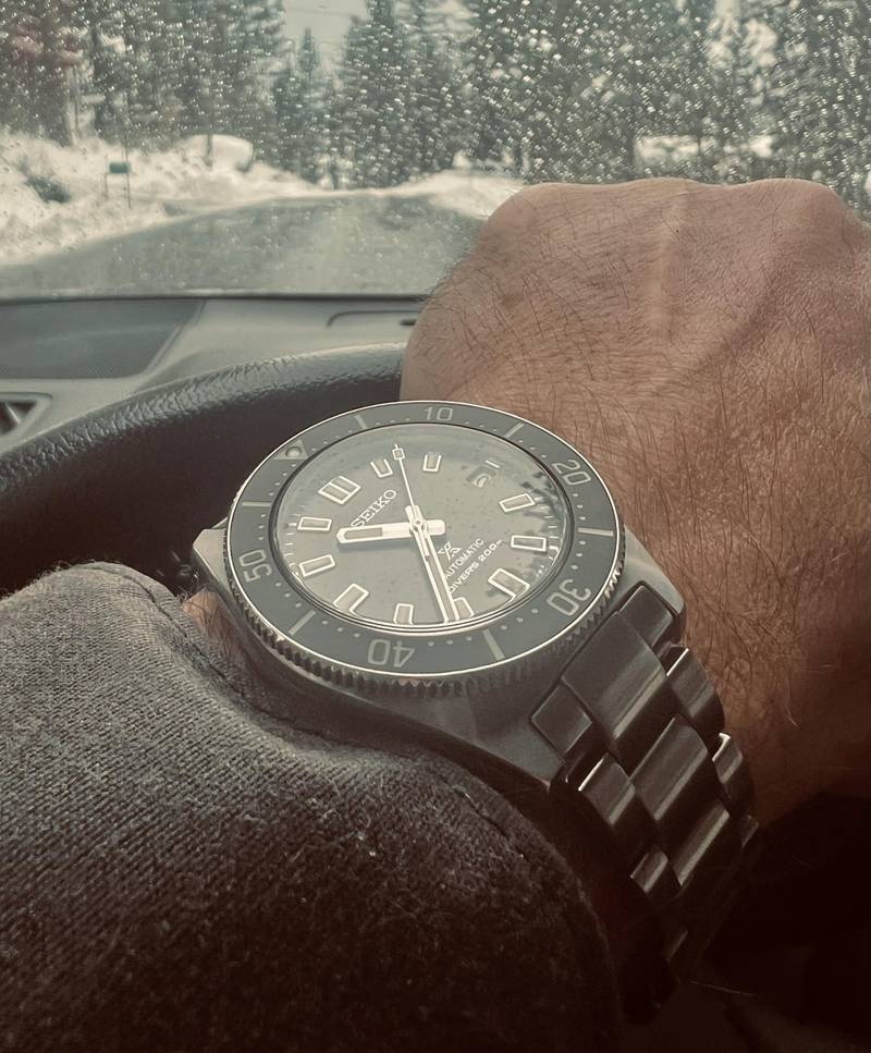 Seiko Prospex 62MAS 200M Automatic Black Ref. SBDC101 Seiko Prospex 62MAS 200M Automatic Black Ref. SBDC101