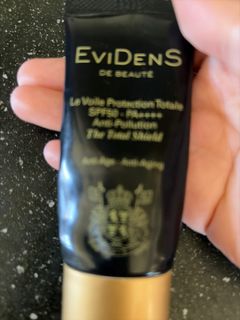 日焼け止め EviDenS Le Voile Protection Totale 50ml The Total Shield SPF 50 - PA++++ | EviDenS de Beauté