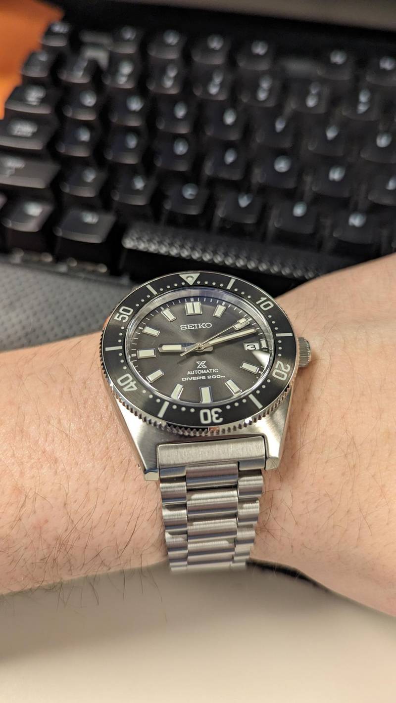 Seiko Prospex 62MAS 200M Automatic Black Ref. SBDC101 Seiko Prospex 62MAS 200M Automatic Black Ref. SBDC101