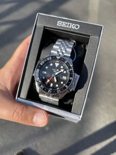 セイコー GMT ブラックSBSC001 Seiko 5 Japan Seiko 5 Sports GMT Series Black Ref. SBSC001