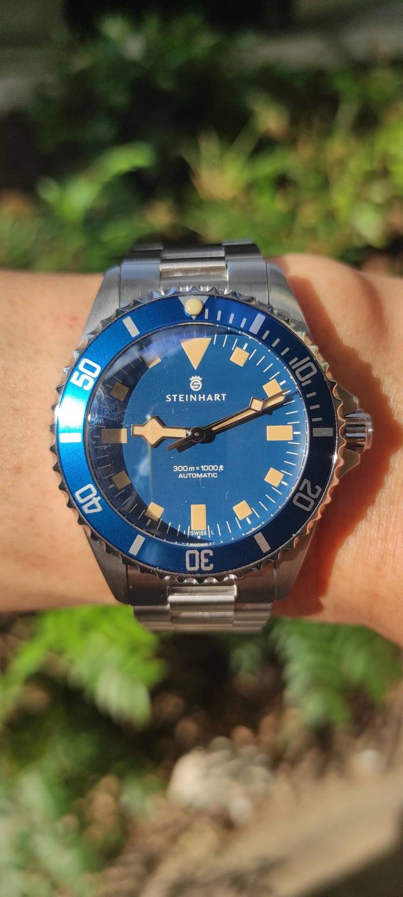 大特価!! Blue Marine 39 Ocean Steinhart - Exclusive Gnomon 時計