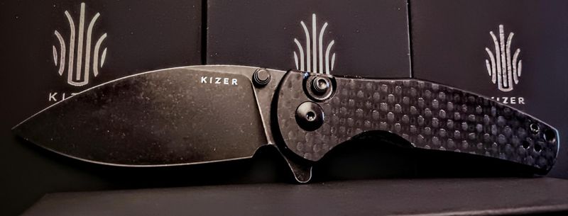 Mini Grouper 3.14 inches Nitro V Blade G10 Handle V3669-kizer – Kizer