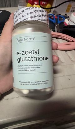 Pure Form® S-Acetyl Glutathione | 90-Day Supply | 90 Capsules