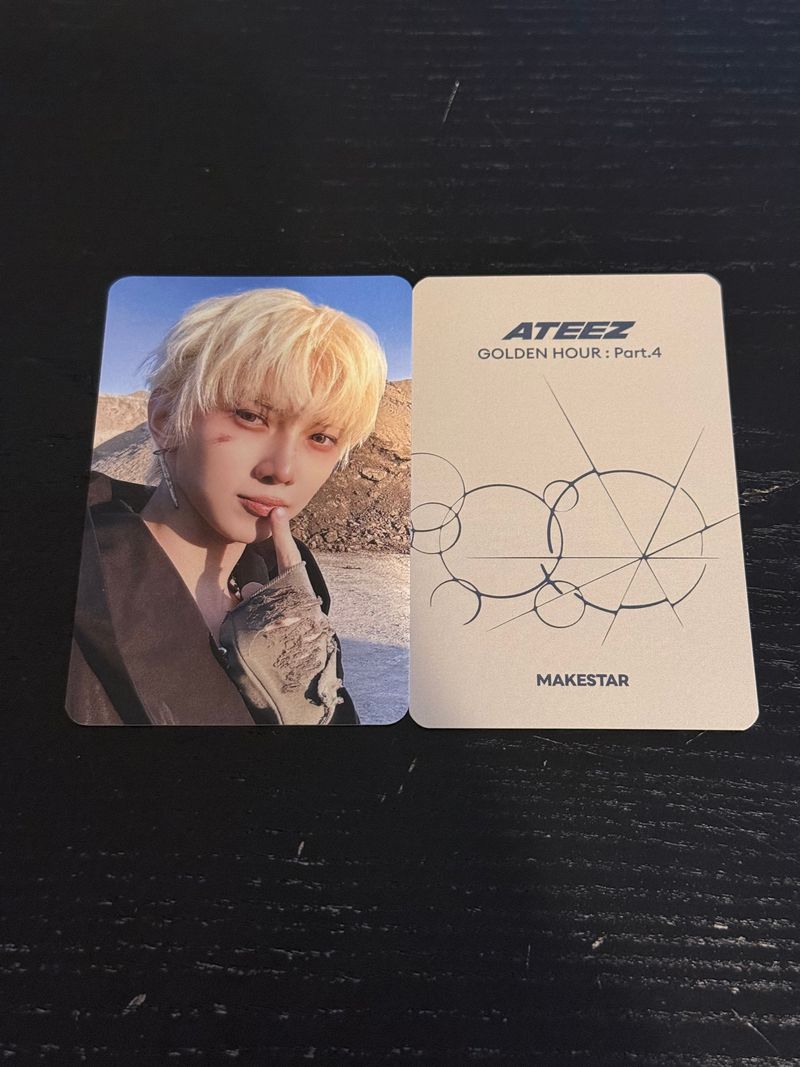 TOKTOQ PHOTOCARD EVENT] ATEEZ - [GOLDEN HOUR : Part.2] TOKTOQ SET
