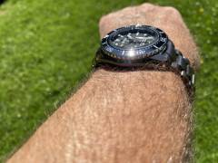 Seiko Prospex 200M Automatic Diver Scuba GMT Black Ref. SBEJ011 Seiko Prospex 200M Automatic Diver Scuba GMT Black Ref. SBEJ011