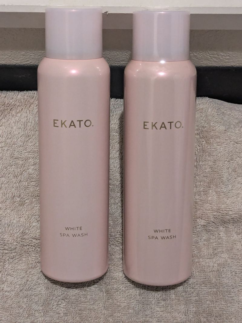 新品未開封【ekato.エカト】ホワイトスパウォッシュ2本 WHITE SPA WASH – EKATO.