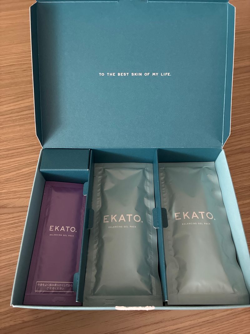 パック・フェイスマスク PRECIOUS GEL PACK 10 PACKS EKATO PRECIOUS