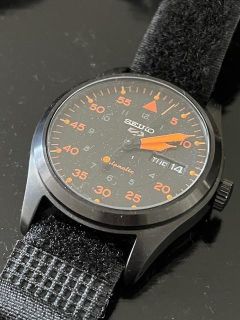 Seiko 5 Japan Seiko 5 Sports “Street Style” Flieger Black