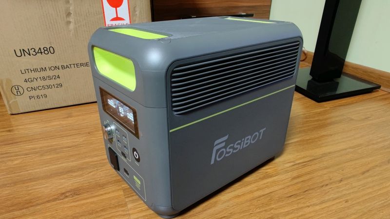 FOSSiBOT F1200ポータブル電源+200Wソーラーパネルセット | 防災推奨