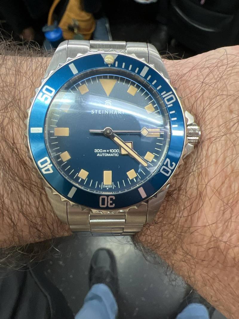 Steinhart Ocean 39 Marine Blue - Gnomon Exclusive