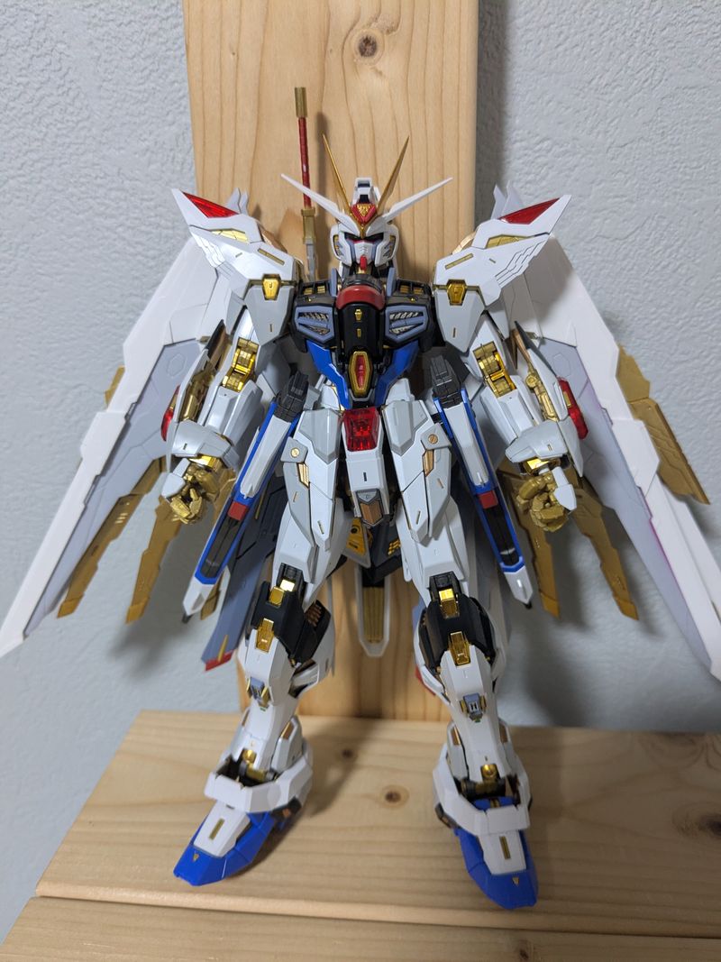 MGEX 1/100サイズ専用 マイティーストライクフリーダム　バックパック 模核造物 1/100 MG マイティ ストライク フリーダム ホワイト