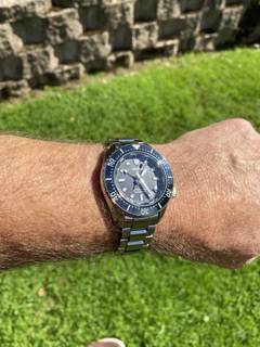Seiko Prospex 200M Automatic Diver Scuba GMT Black Ref. SBEJ011