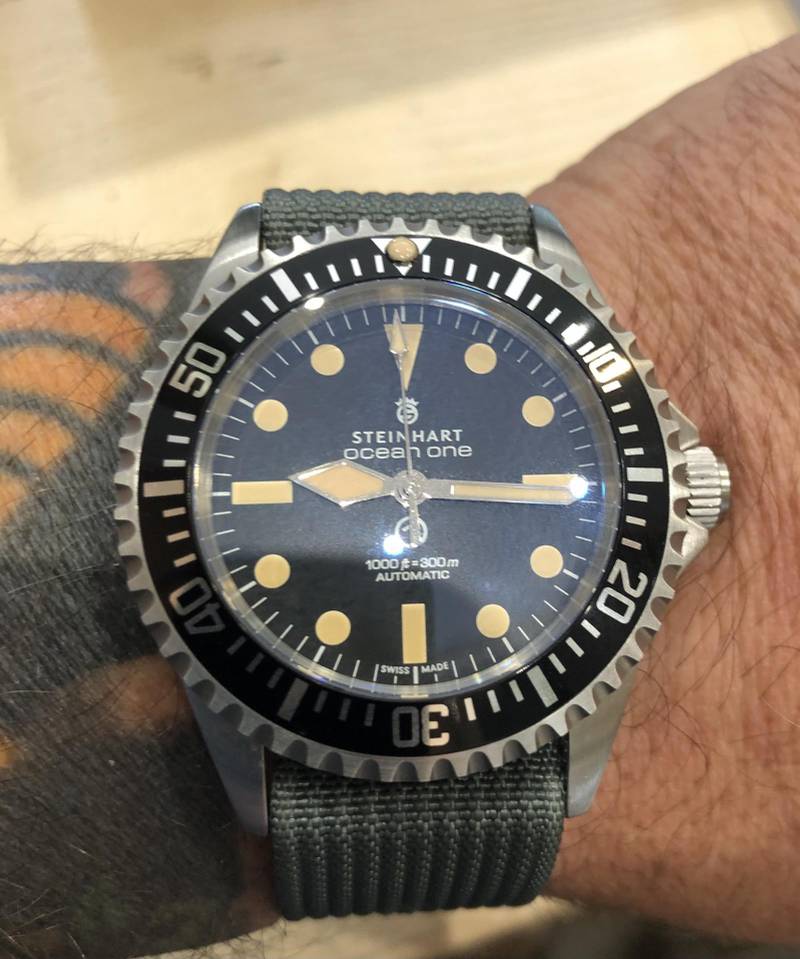 Steinhart Ocean One Vintage Military Steinhart Ocean One Vintage Military
